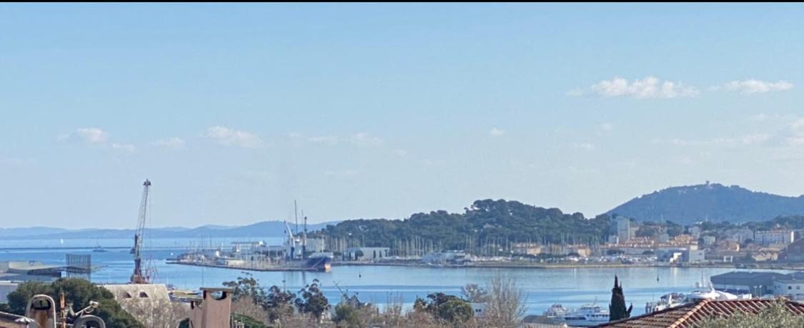 Haut De Villa Vue Mer La Seyne-sur-Mer Exteriör bild