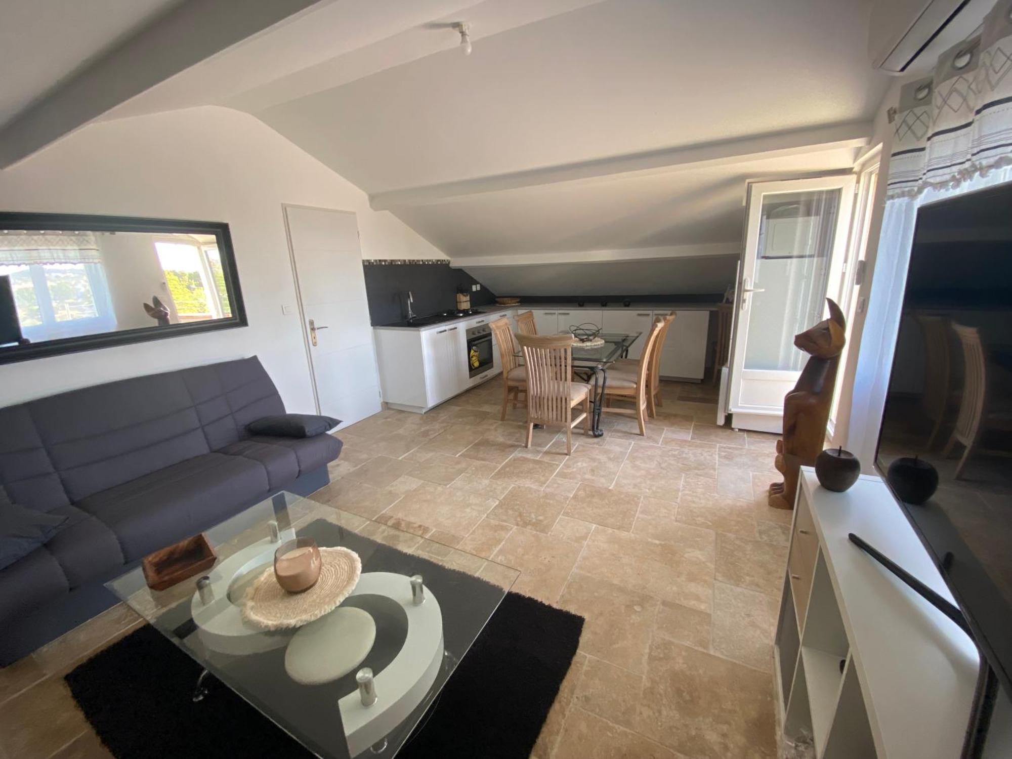 Haut De Villa Vue Mer La Seyne-sur-Mer Exteriör bild