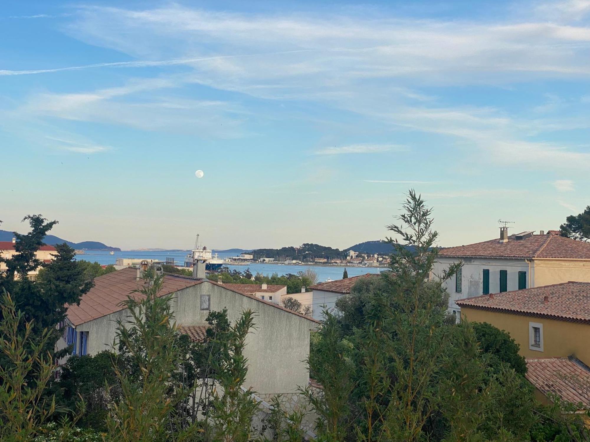 Haut De Villa Vue Mer La Seyne-sur-Mer Exteriör bild
